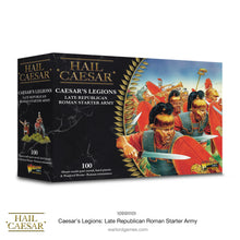 Cargar imagen en el visor de la galería, Hail Caesar: Late republic Caesarian Roman starter army