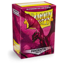 Cargar imagen en el visor de la galería, DS: MATTE Standard Sleeves (100) - Magenta