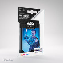 Cargar imagen en el visor de la galería, Gamegenic Star Wars Unlimited Art Sleeves: Rey