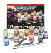 Cargar imagen en el visor de la galería, WARHAMMER 40K PAINTS + TOOLS SET 2026 (PREVENTA)