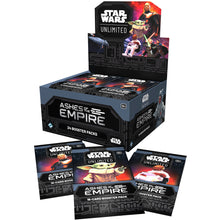 Cargar imagen en el visor de la galería, STAR WARS UNLIMITED - ASHES OF THE EMPIRE BOOSTER DISPLAY (INGLES)