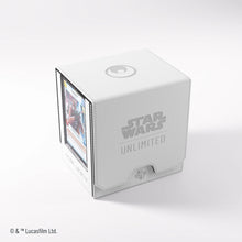 Cargar imagen en el visor de la galería, GAMEGENIC STAR WARS UNLIMITED TWIN SUNS DECK POD - WHITE/ BLACK