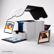 Cargar imagen en el visor de la galería, GAMEGENIC STAR WARS UNLIMITED DOUBLE DECK POD - WHITE/BLACK