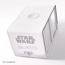 Cargar imagen en el visor de la galería, GAMEGENIC STAR WARS UNLIMITED DOUBLE DECK POD - WHITE/BLACK