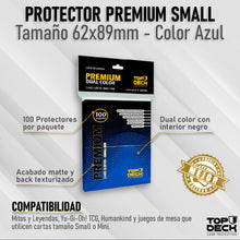 Cargar imagen en el visor de la galería, Top Deck Protector Premium Small Variedades