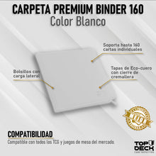 Cargar imagen en el visor de la galería, Carpeta Top Deck Premium Binder 160 Variedades