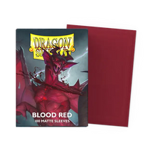 Cargar imagen en el visor de la galería, DS: Standard Sleeves (100)- Matte Blood Red