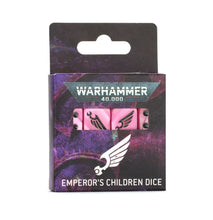 Cargar imagen en el visor de la galería, WARHAMMER 40000: EMPEROR'S CHILDREN DICE