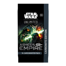 Cargar imagen en el visor de la galería, Star Wars Unlimited - Ashes of the Empire Carbonite Booster Display (Ingles)