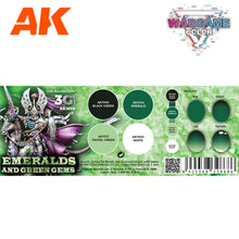 Cargar imagen en el visor de la galería, WARGAME COLOR SET. EMERALDS