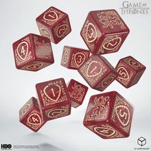 Cargar imagen en el visor de la galería, Game of Thrones 10xD6 Dice Set