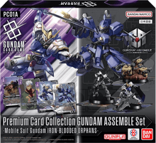 Cargar imagen en el visor de la galería, Premium Card Collection Gundam Assemble Set: PC01A Iron Blooded Orphans