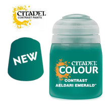 Cargar imagen en el visor de la galería, Citadel Pintura Contrast: Aeldari Emerald