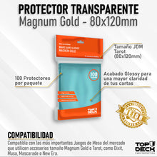 Cargar imagen en el visor de la galería, Protectores Top Deck Juegos de Mesa