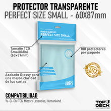 Cargar imagen en el visor de la galería, Protectores Top Deck Perfect Size Variedades