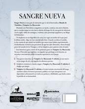 Cargar imagen en el visor de la galería, Vampiro: La Mascarada 5ª edición: Sangre Nueva