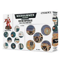 Cargar imagen en el visor de la galería, SECTOR IMPERIALIS: 25 & 40MM ROUND BASES
