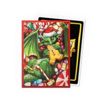 Cargar imagen en el visor de la galería, DS: Brushed Art Standard Sleeves (100) - Christmas 2024