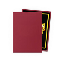 Cargar imagen en el visor de la galería, DS: Standard Sleeves (100)- Matte Blood Red