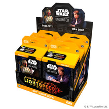 Cargar imagen en el visor de la galería, Star Wars Unlimited - Jump to Lightspeed Spotlight Deck Inglés