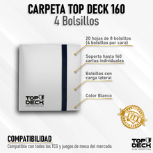 Cargar imagen en el visor de la galería, Carpeta Top Deck 4 bolsillos Variedades