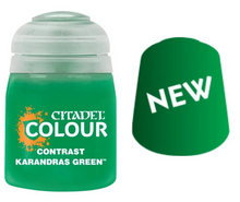 Cargar imagen en el visor de la galería, Citadel Pintura Contrast: Karandras Green