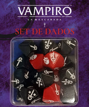 Cargar imagen en el visor de la galería, Vampiro: La Mascarada 5.ª ed. Set de Dados
