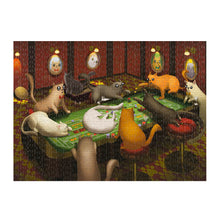Cargar imagen en el visor de la galería, Puzzles Exploding Kittens 1000 piezas: Cats Playing Craps