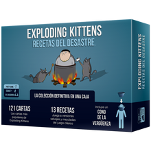 Cargar imagen en el visor de la galería, Exploding Kittens: Recetas del Desastre