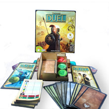 Cargar imagen en el visor de la galería, INSERTO COMPATIBLE CON 7 WONDERS DUEL (BASE + EXPANSIÓN ÁGORA + EXPANSIÓN PANTHEON)