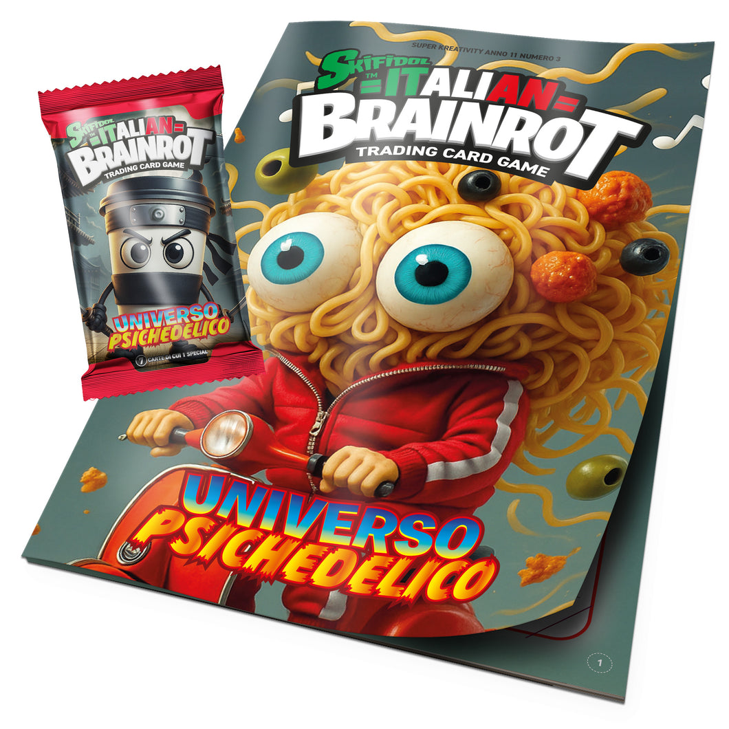 ITALIAN BRAINROT TRADING CARD GAME ALBUM + SOBRE (PRE-VENTA)