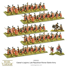 Cargar imagen en el visor de la galería, Hail Caesar: Late republic Caesarian Roman starter army
