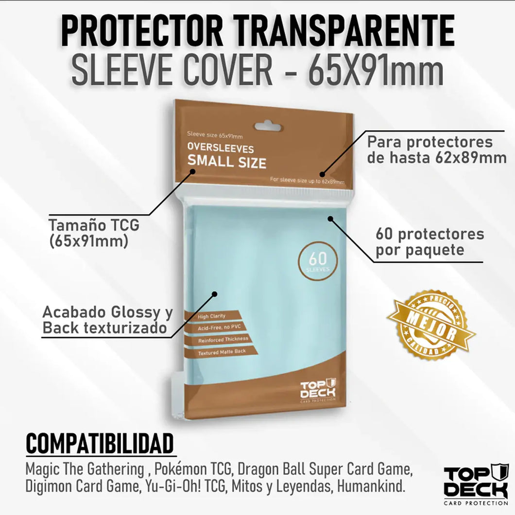 Oversleeves Small 62X89 mm.