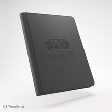 Cargar imagen en el visor de la galería, GAMEGENIC STAR WARS UNLIMITED ZIP-UP ALBUM 18-POCKET - BLACK
