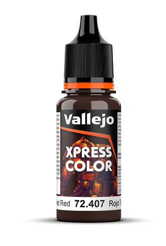 VALLEJO XPRESS COLOR 407-18ML: ROJO TERCIOPELO