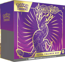 Cargar imagen en el visor de la galería, Pokemon TCG: Scarlet &amp; Violet - Elite Trainer Box (Inglés)
