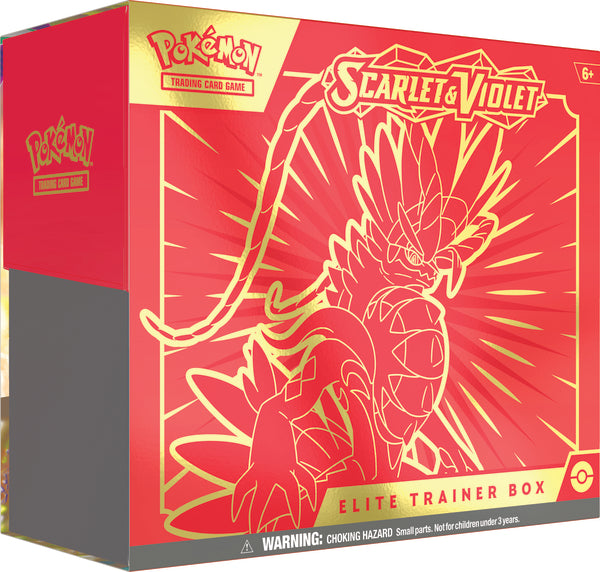 Pokemon TCG: Scarlet & Violet - Elite Trainer Box (Inglés)