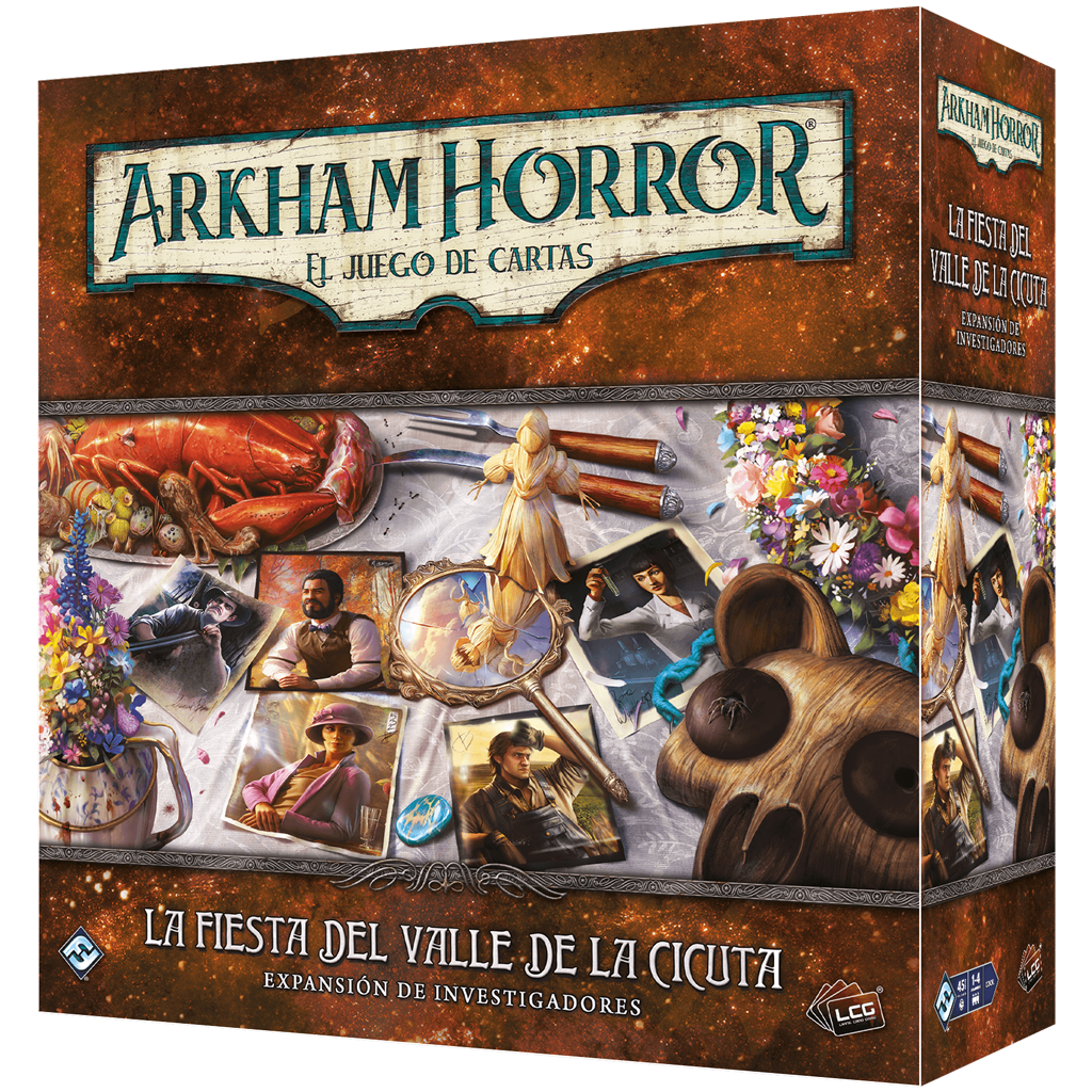 Arkham Horror LCG La fiesta del Valle de la Cicut exp. investigadores