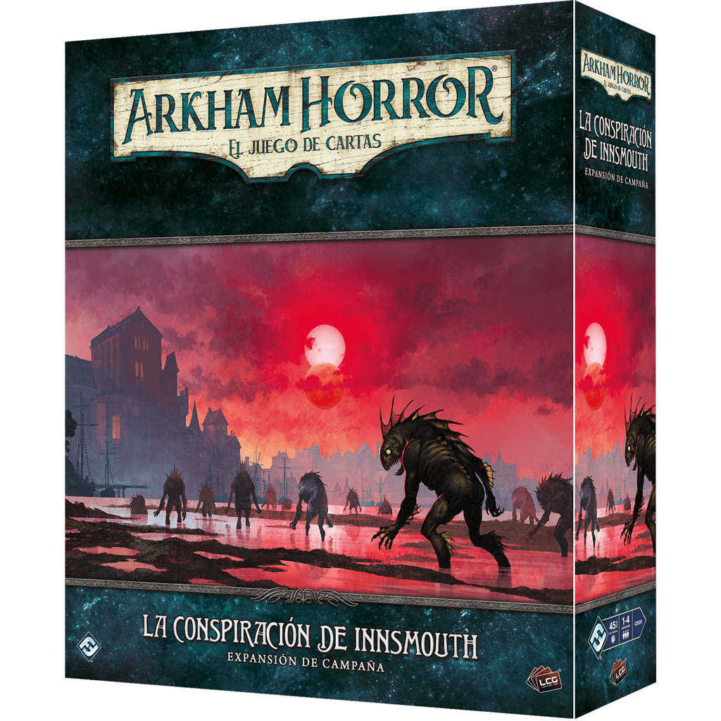 Arkham Horror LCG: La Conspiración de Innsmouth exp. campaña