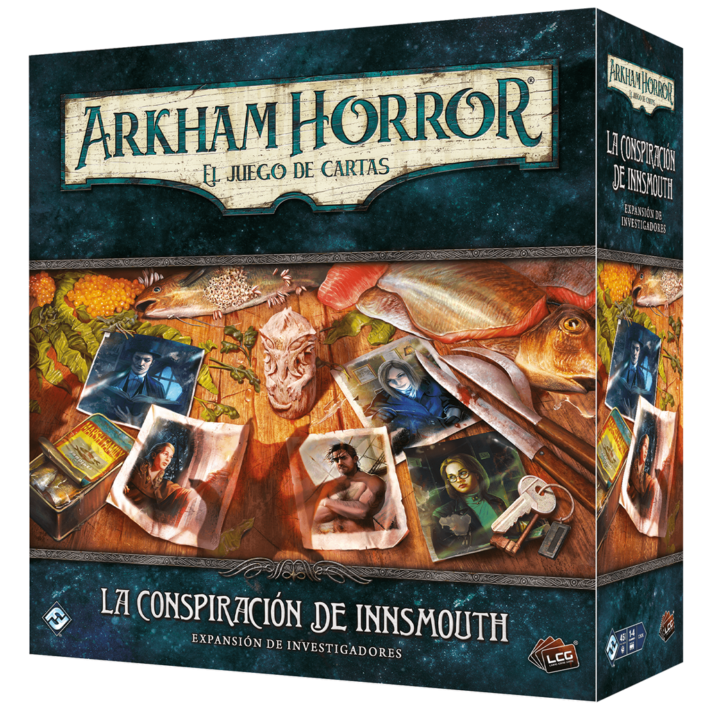 Arkham Horror LCG: La Conspiración de Innsmouth exp. investigadores