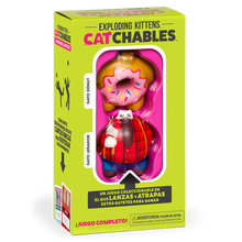Cargar imagen en el visor de la galería, Exploding Kittens Catchables 2-Pack 1 Gato donut y Gato leñador
