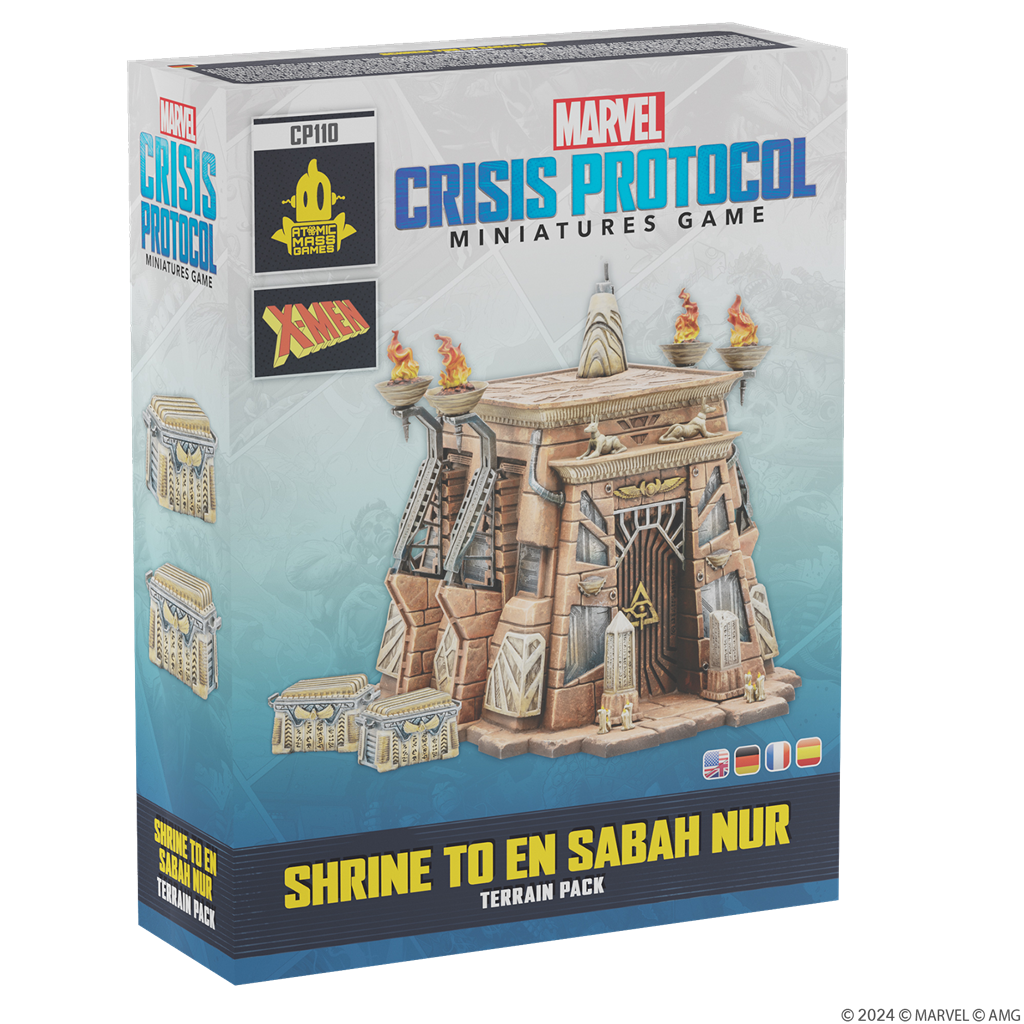 Marvel Crisis Protocol - Shrine to En Sabah Nur Terrain Pack (Pre-venta)