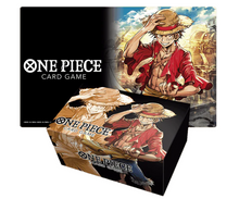 Cargar imagen en el visor de la galería, One Piece TCG: Playmat +Storage Box: Monkey.D.Luffy

