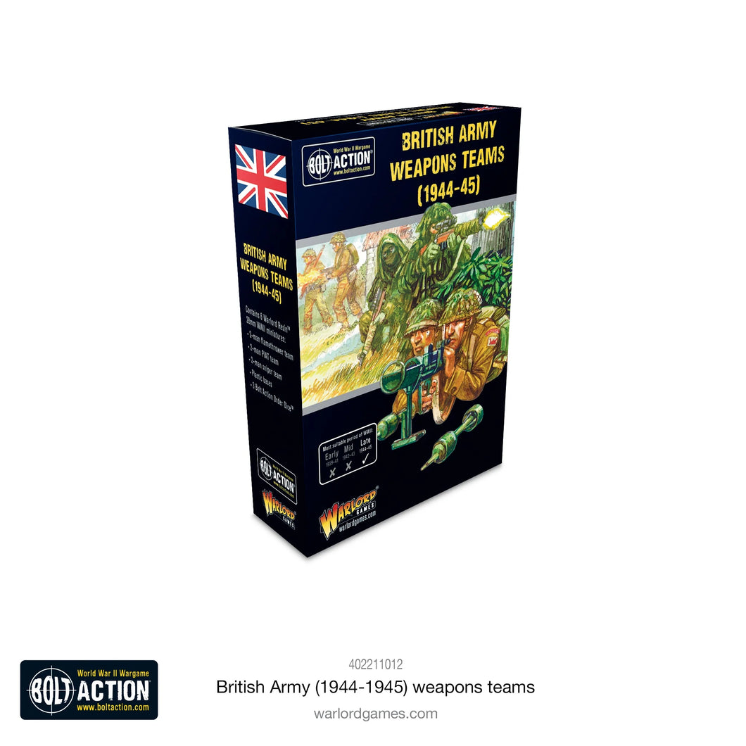 Bolt Action - British Army (1944-45) weapons teams