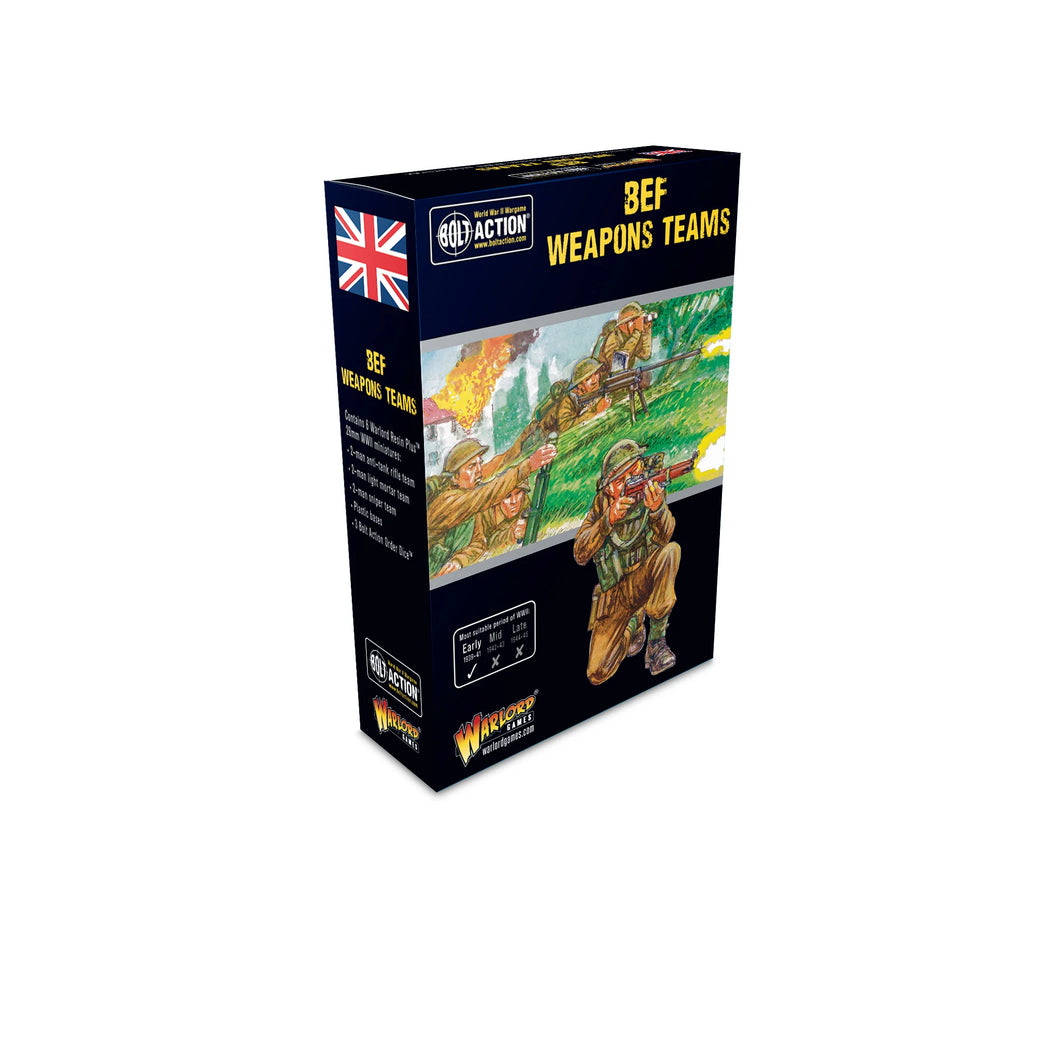 Bolt Action - BEF weapons teams