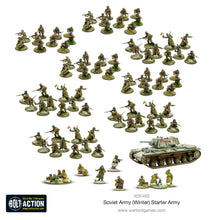 Cargar imagen en el visor de la galería, Bolt Action - Soviet Army (Winter) starter army
