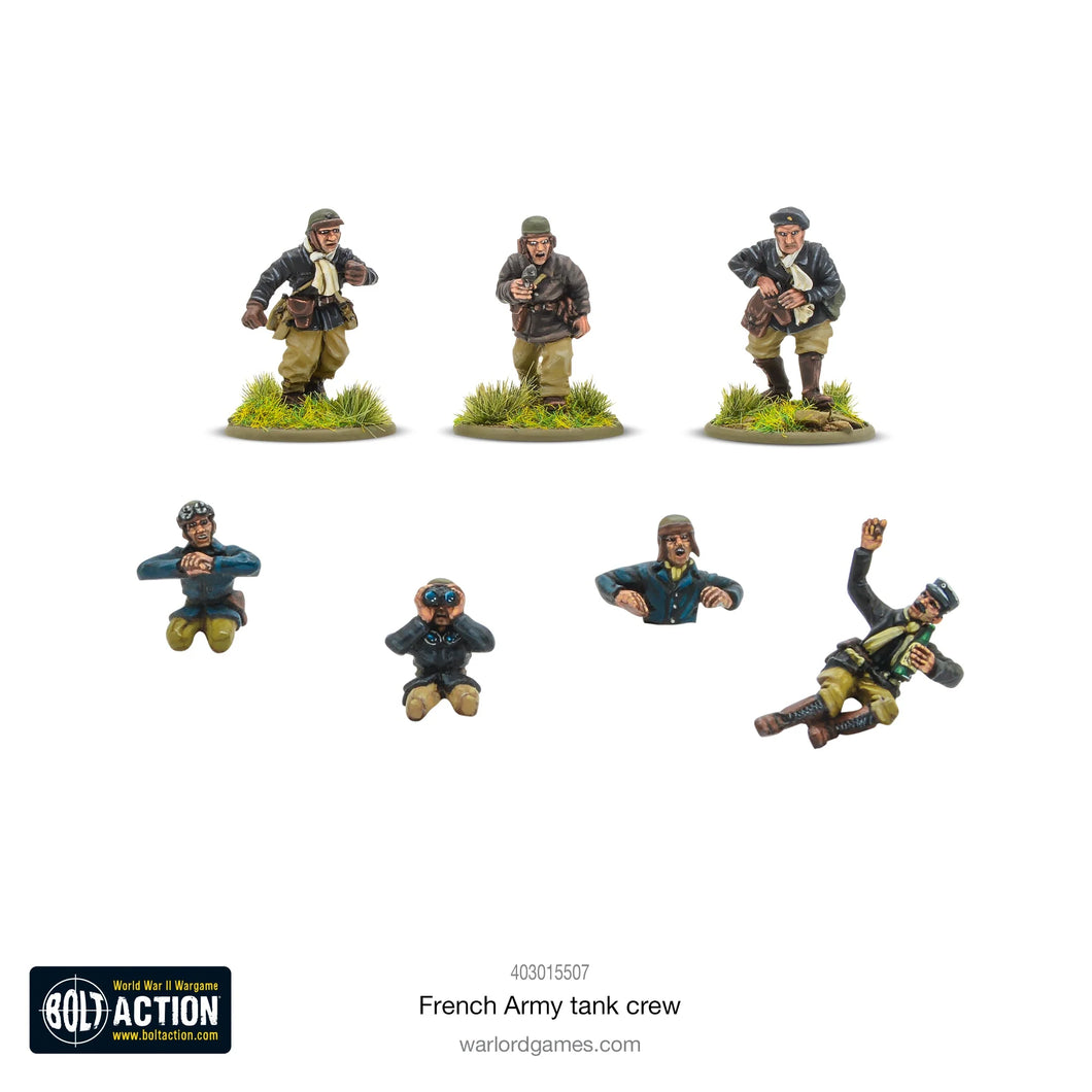 Bolt Action - French Army Tank Crew