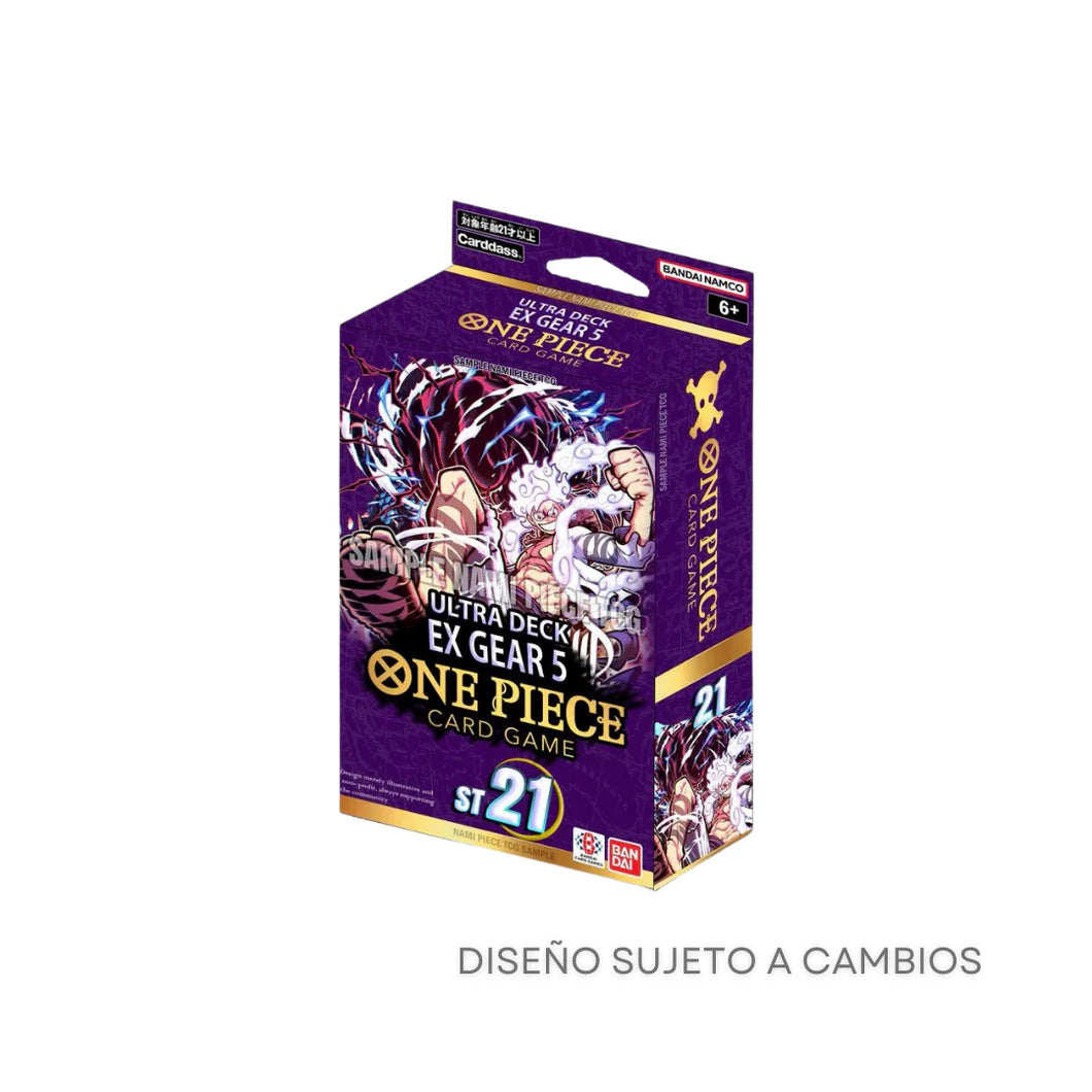 One Piece TCG: Premium Starter Deck EX- GEAR5 [ST21]