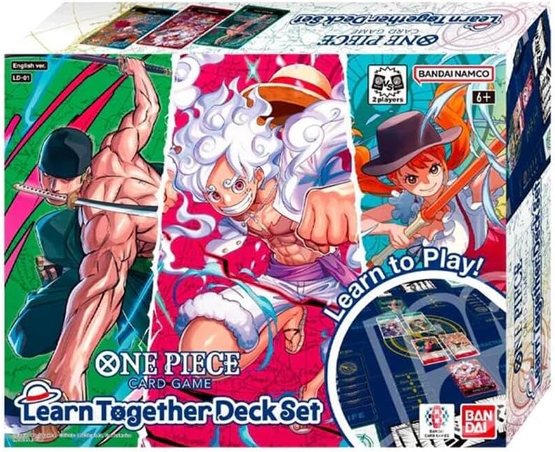 One Piece TCG: Learn Together Deck set Display [LT-01]