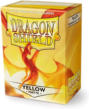 Cargar imagen en el visor de la galería, DS: MATTE Standard Sleeves (100) - Yellow
